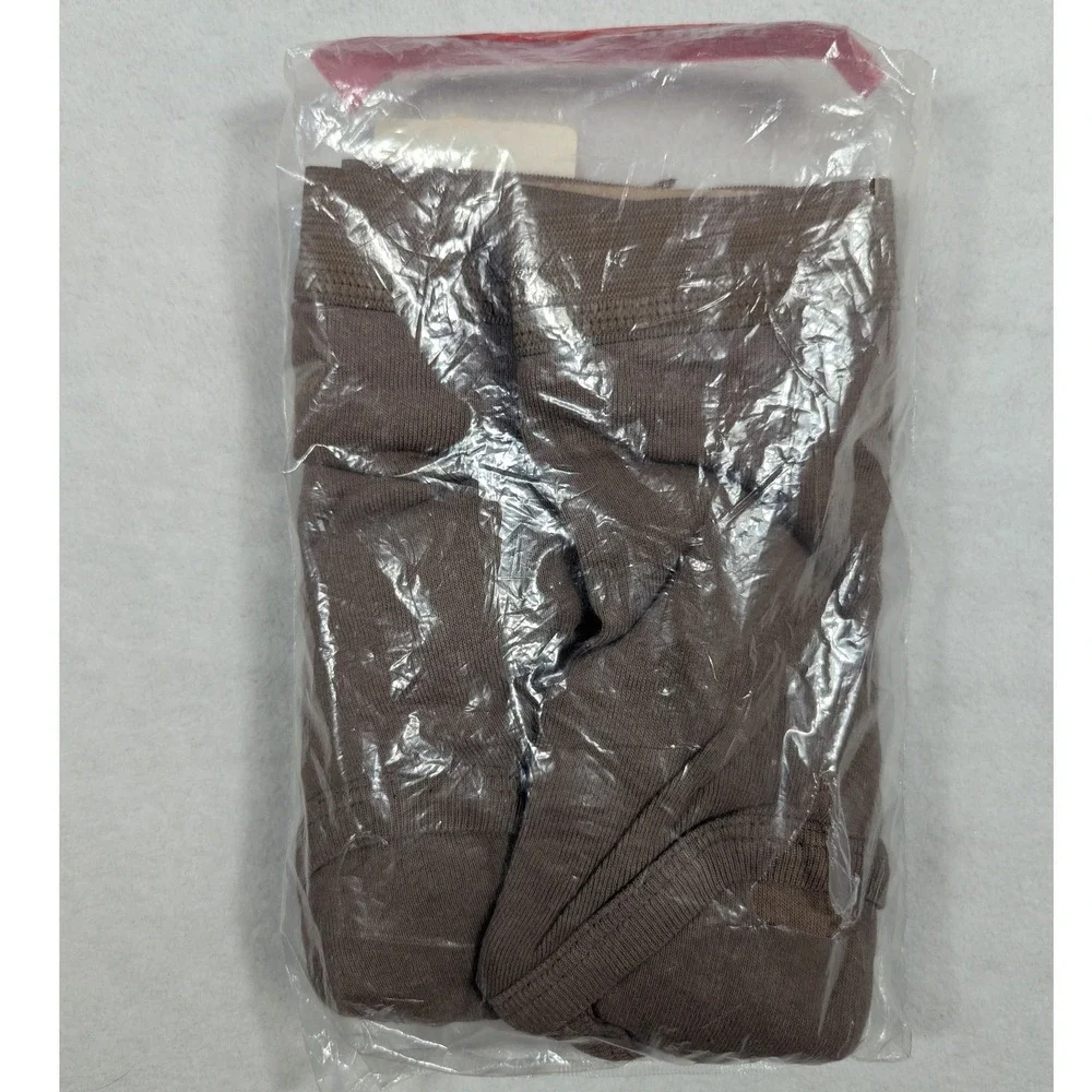 NEW DSCP Mens 3 Pack Brown Military Briefs Size 34 Campbellsville Apparel USA
